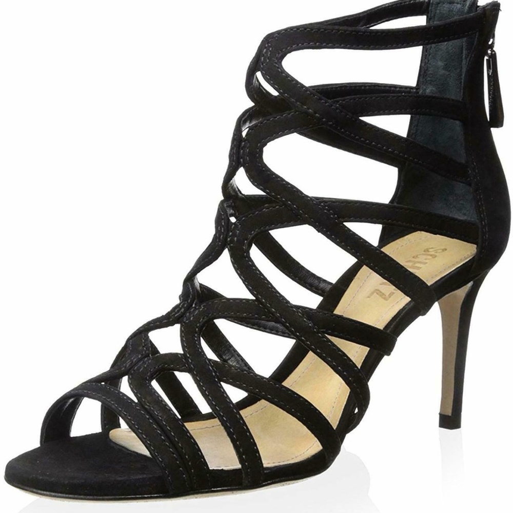 Caged Sandals - Caged Heels Size 8 - Size 8 Bootie